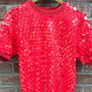 Authentic Vintage 80’s Gene Ewing BIS Sequin Top